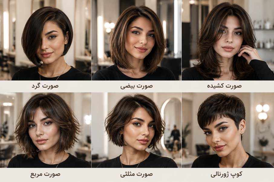 تکنیکهای کوپ ژورنالی برای فرم صورت