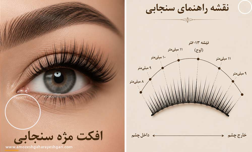 افکت مژه سنجابی