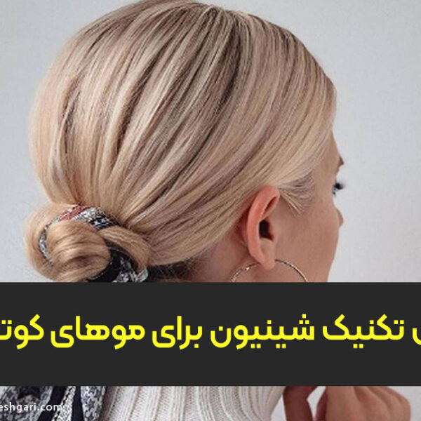 بهترین تکنیک شینیون برای موهای کوتاه چیست؟ بهترین تکنیک شینیون برای موهای کوتاه چیست؟